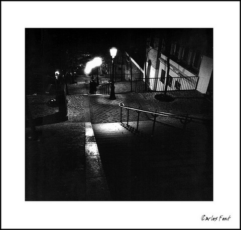 La butte Montmartre, Paris, france